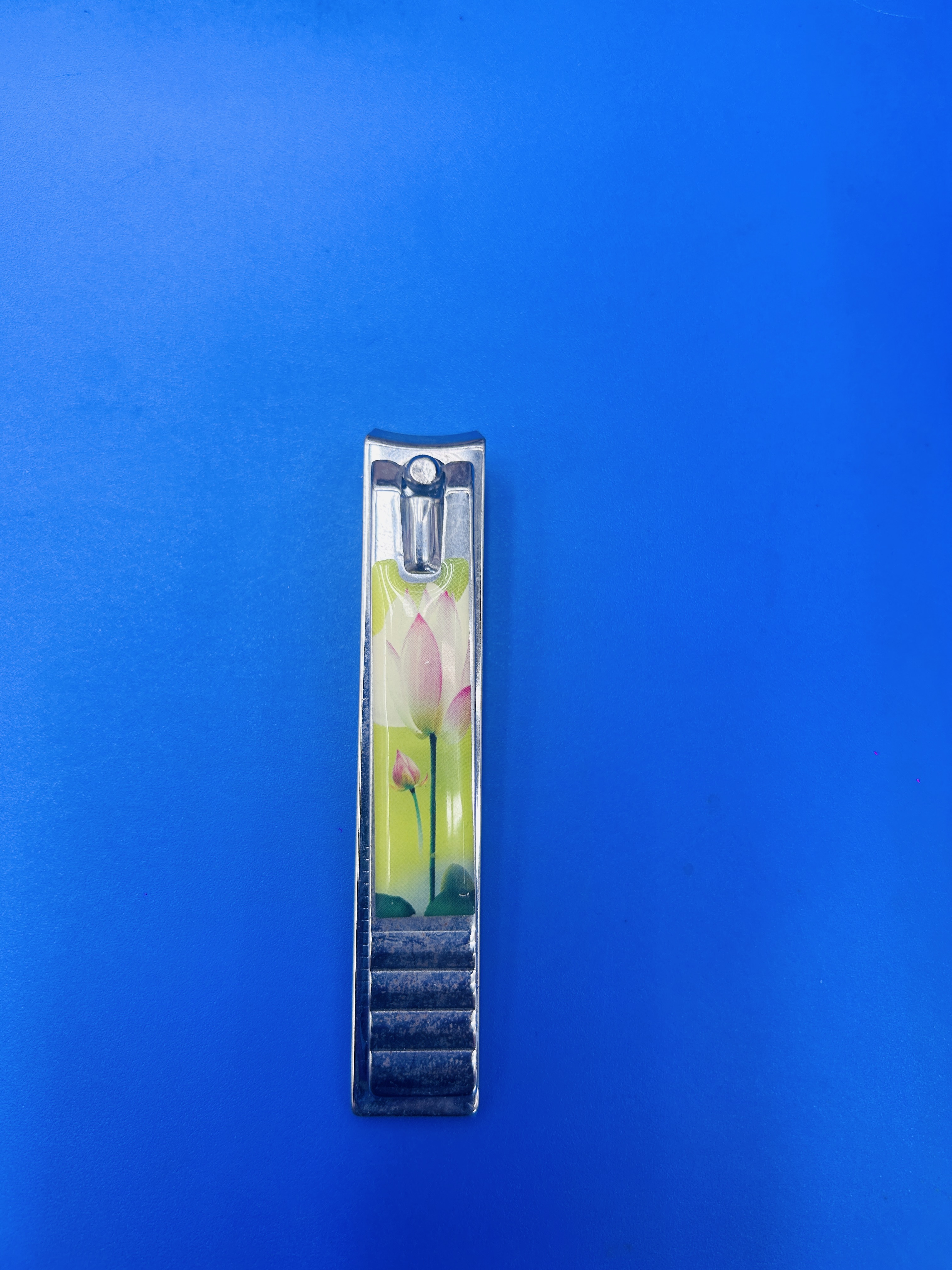 国潮国风荷花图案国风指甲钳精美质量好