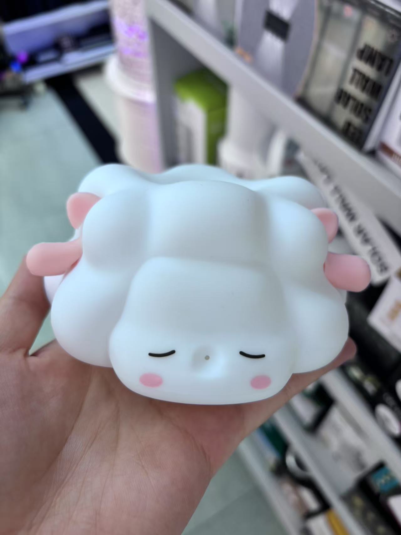 国潮小羊灯拍拍灯感应充电灯小夜灯