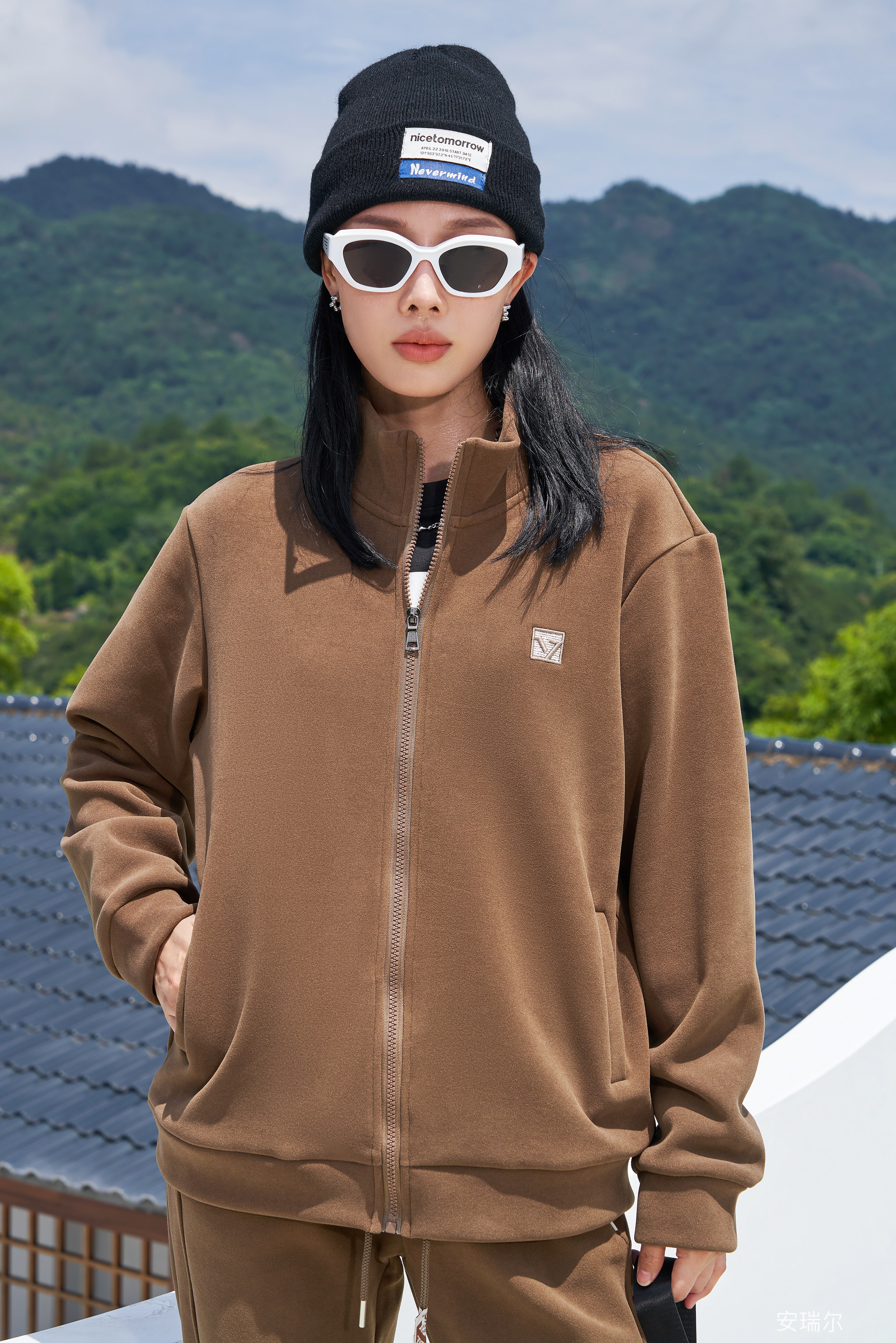 飞行员夹克/防晒衣物/jacket/冲锋衣/防晒衣男连帽户外细节图