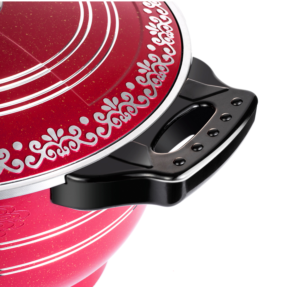 RAF European standard aluminum die-cast rice cooker, 10L multi-functional electric pot, household non-stick pot, plug-in electric cooking pot, soup pot pic 9