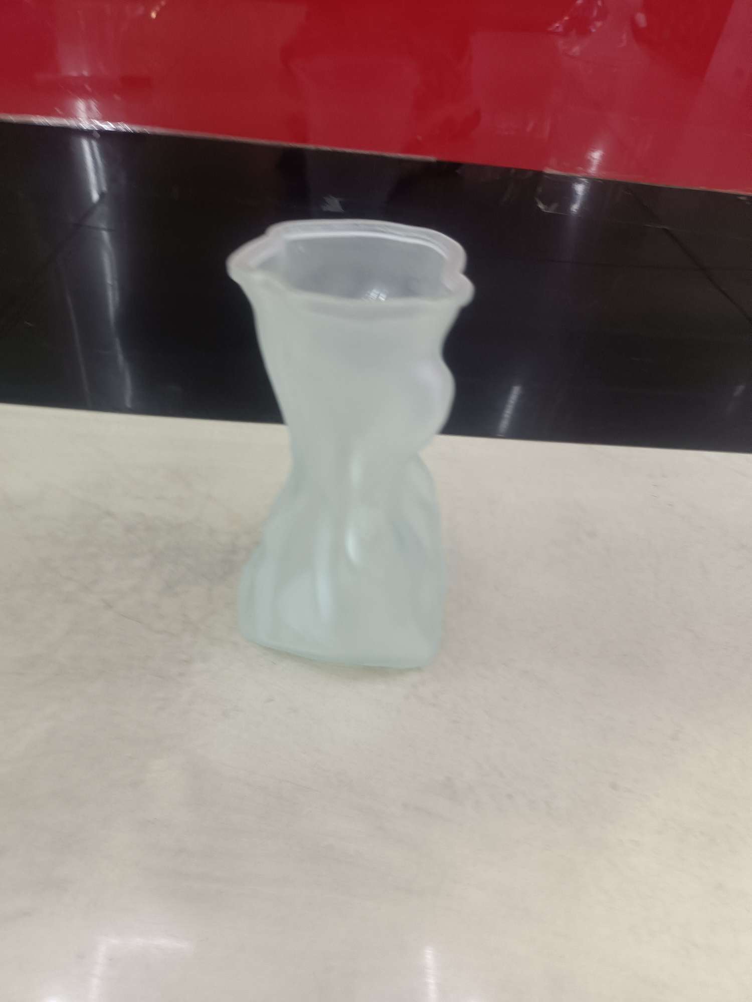 折纸玻璃花瓶