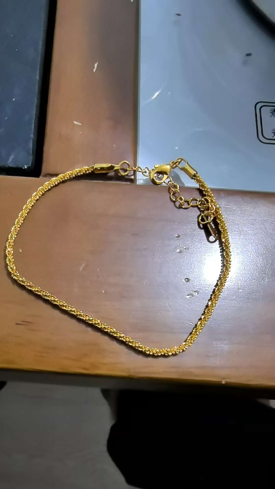 毛毛虫手链，满天星手链