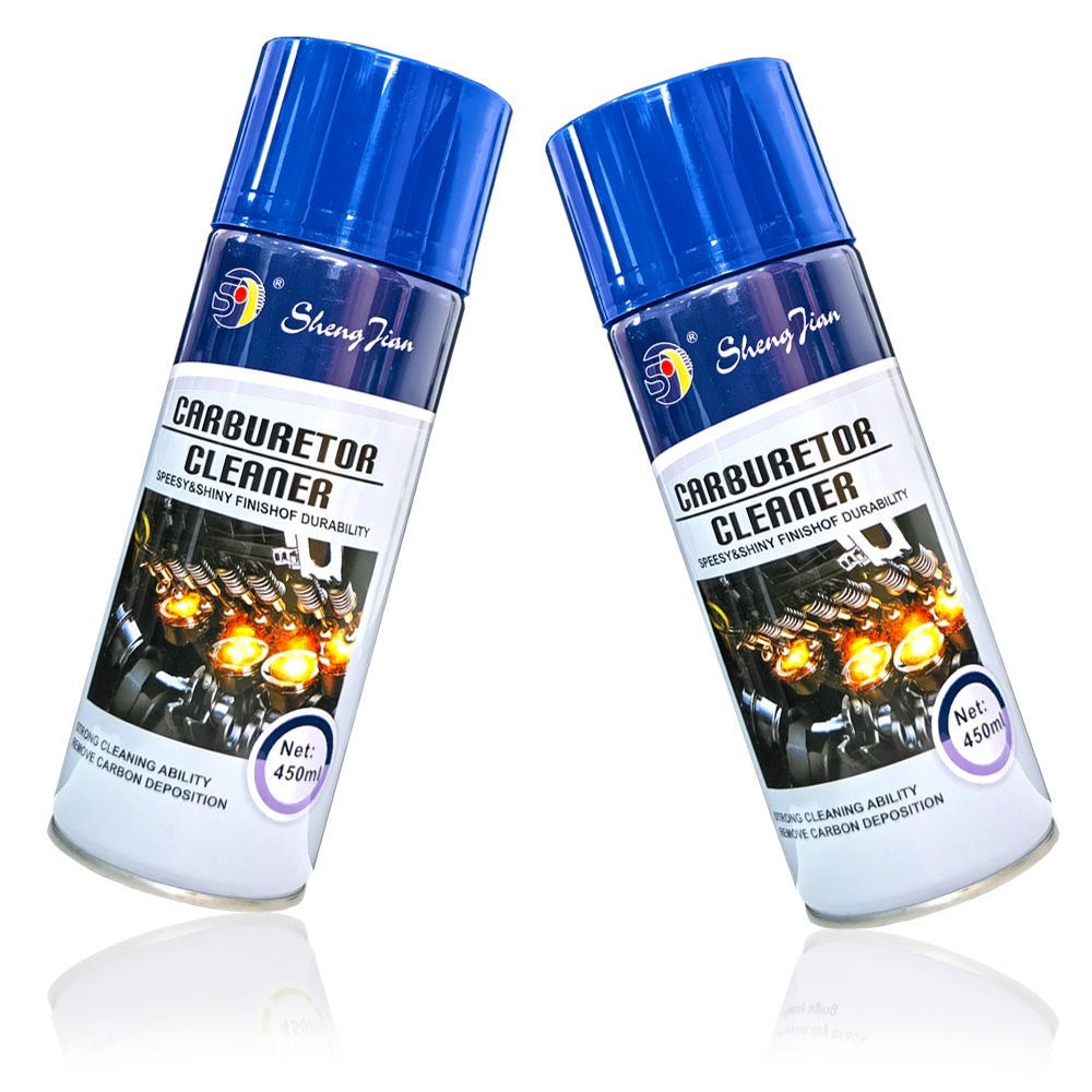 化油器清洁剂，450ml，清理化油器，增强发动机动力，厂家直销白底实物图