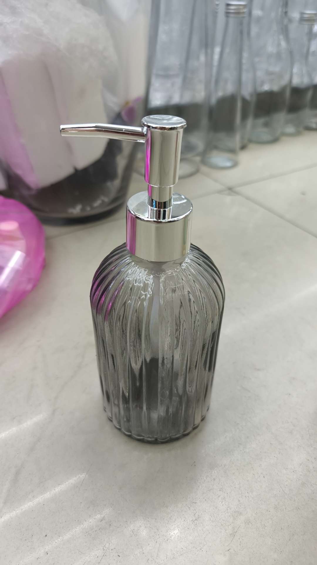 Glassware, daily necessities, toiletries, hand sanitizer bottles, glass bottles, daily cleaning products detail image 2