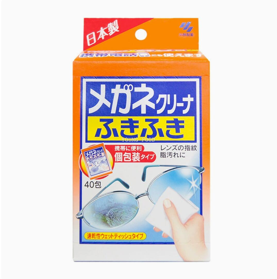 包邮！拿都雷SAXI进口穿戴甲清洁湿巾擦眼镜头镜布40片 小林制药详情5