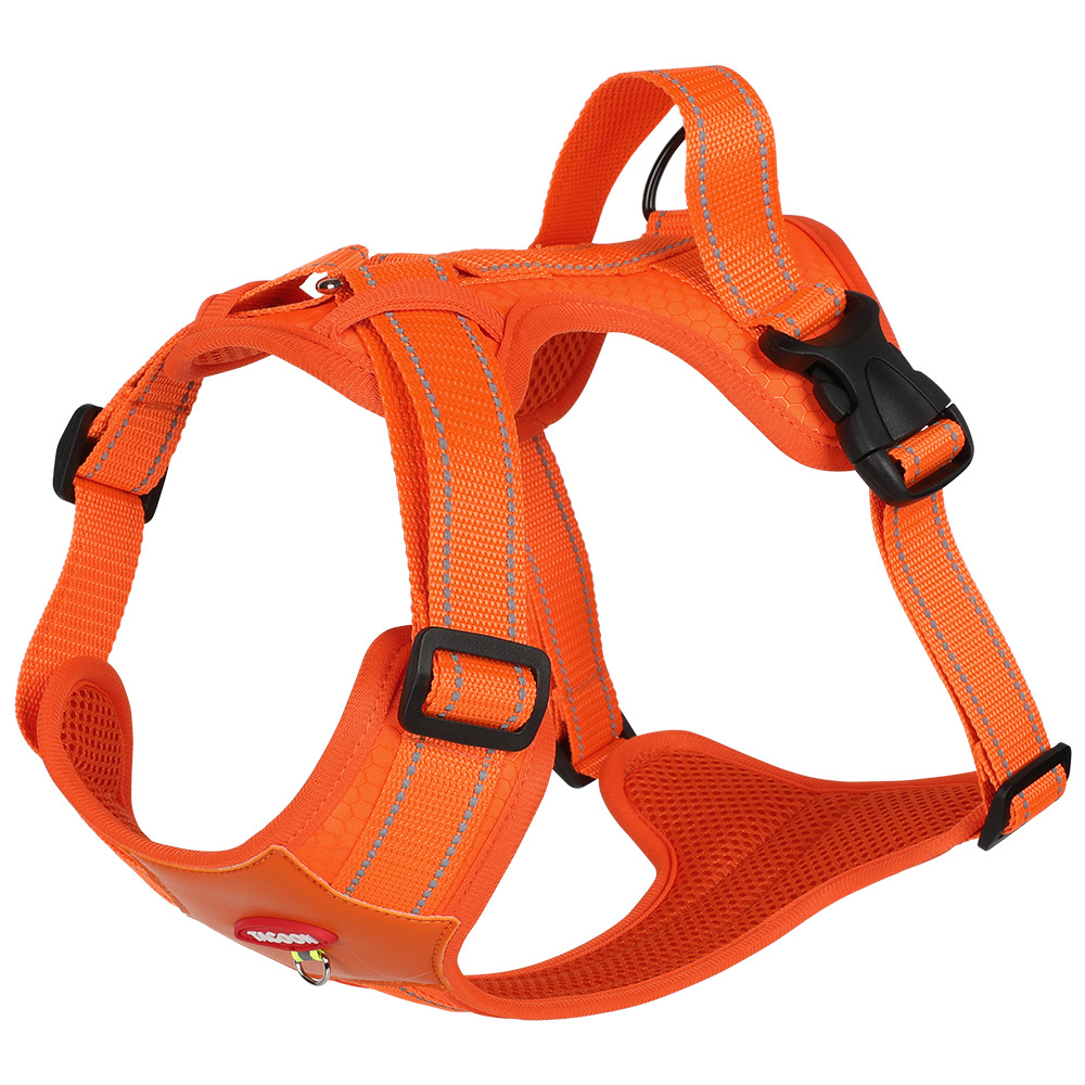 New pet chest and back strap reflective commuter dog leash explosion-proof and large-sized dog chest and back pet leash Specification image