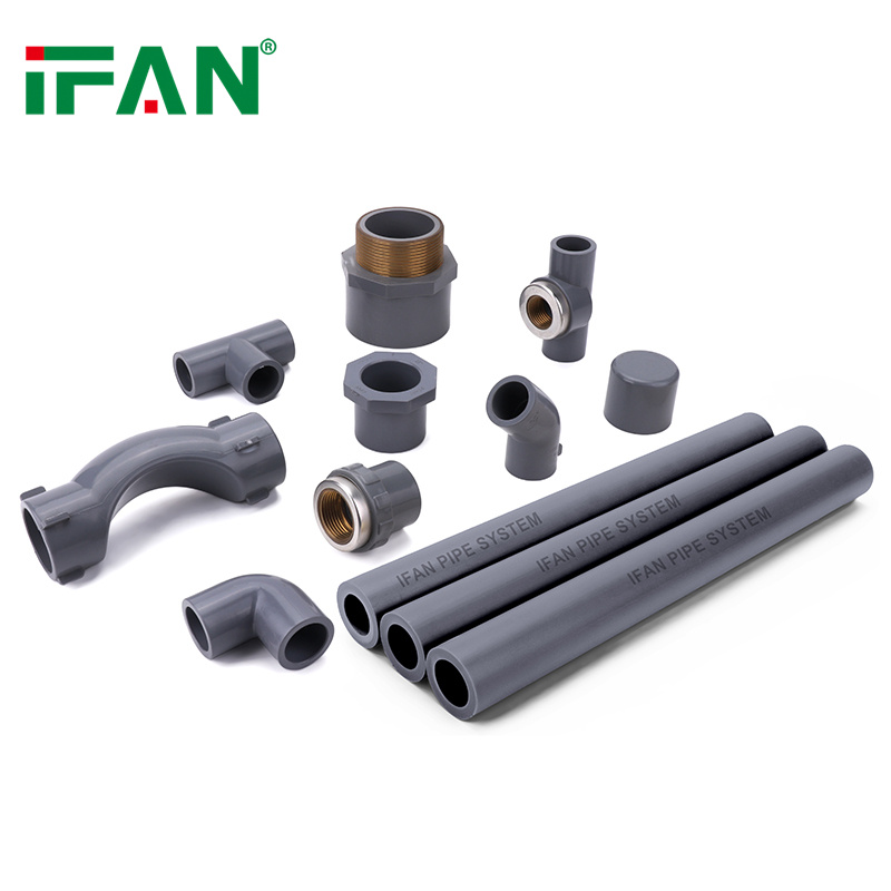 IFAN Plumbing Tube 1/2 Connect CPVC PVC SCH80 Pipe Fittings