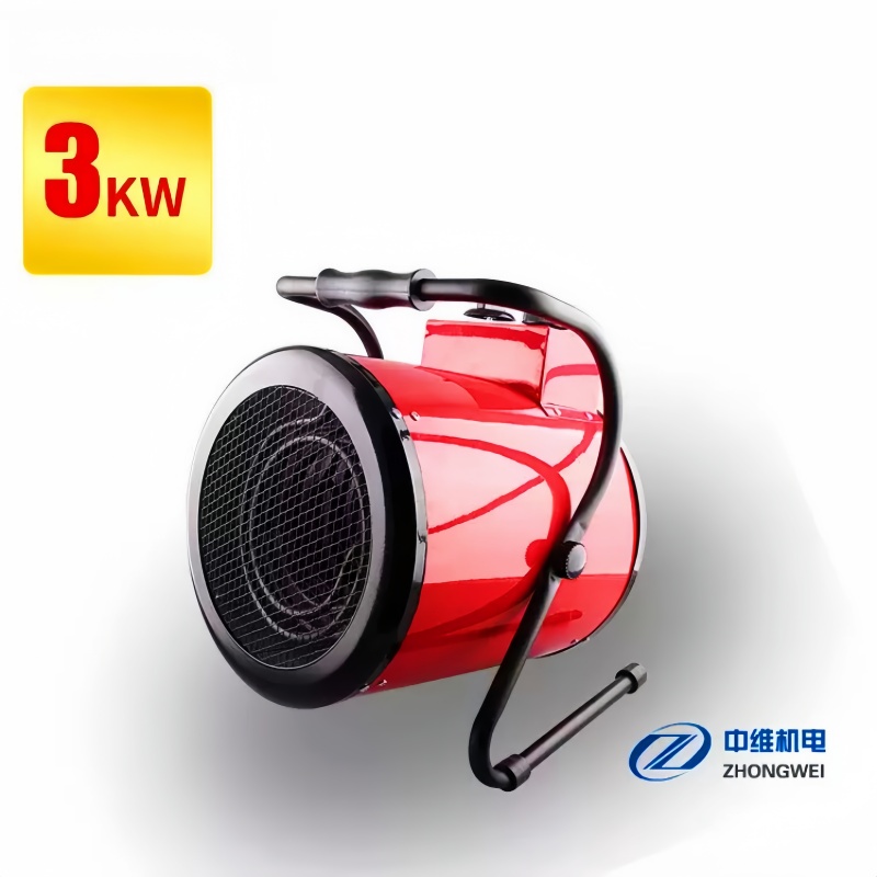 Cross-border foreign trade 3KW220V 27-diameter round industrial warm air blower, heater, dryer, hot air blower and insulation equipment