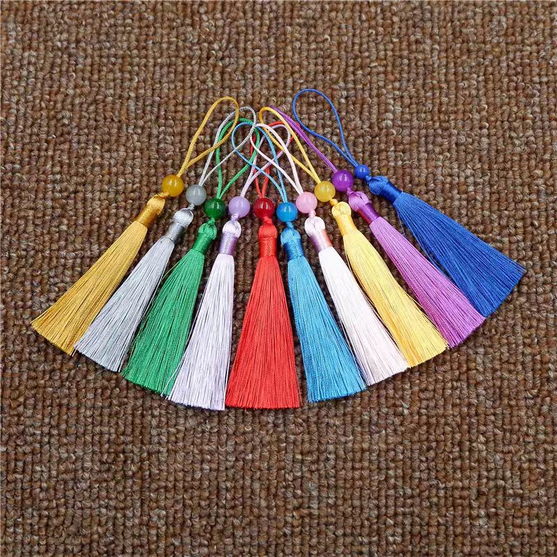 流苏古风DIY挂件细线图