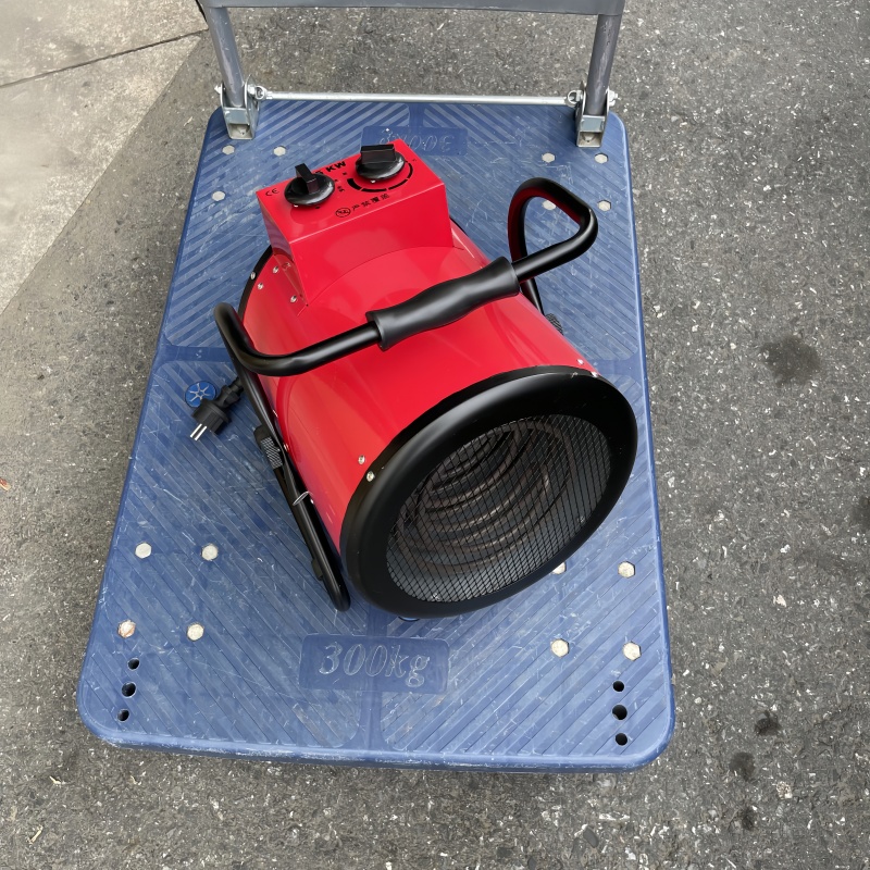 跨境外贸欧标5KW220V工业暖风机大功率取暖器大棚热风机养殖育雏保暖保温设备详情7