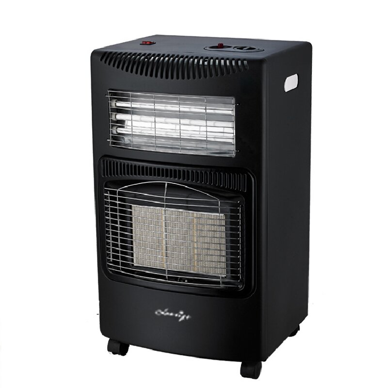 Export gas and electric dual-purpose heating stove, liquefied gas, household and office heating gas heater details Picture