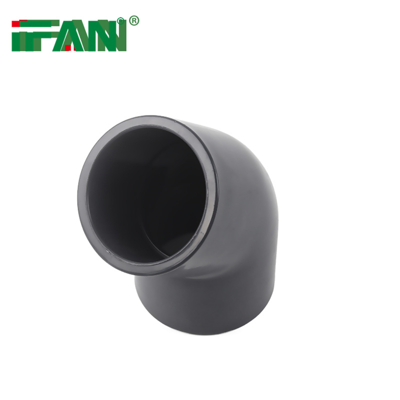 IFAN Plumbing 1/2'' Tube Connect CPVC PVC SCH80 Pipe Fitting白底实物图