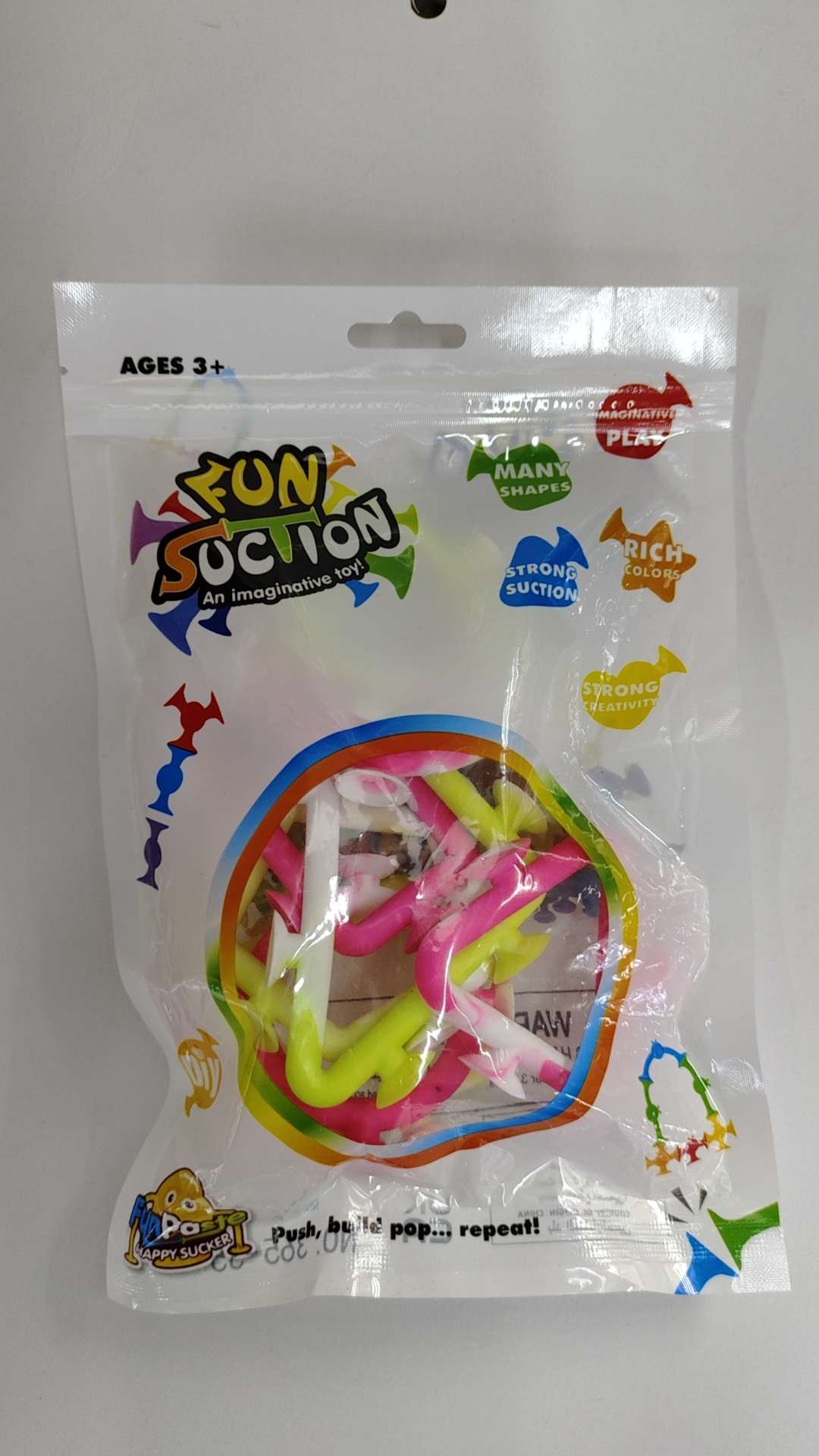 New children's fun soft glue, suction, accumulation, pasting, intelligence development, brain toys, freely combinable and spliced, environmentally friendly material, safe and non-toxic, fruit series, ocean series, bee series, basketball series detail image 11