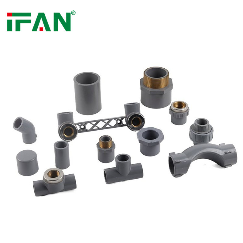 IFAN SCH80 Plumbing Tube Connect 1/2 CPVC PVC Pipe Fittings