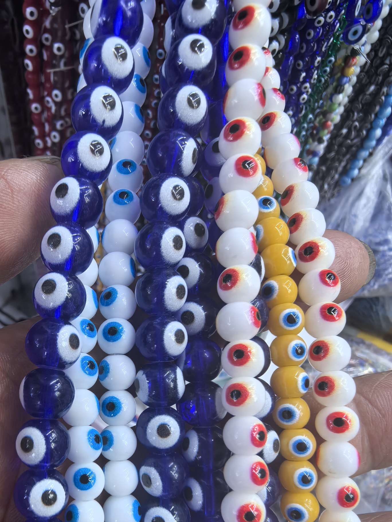 土耳其眼睛珠 滴油眼睛手串项链DIY饰品配件厂家直销