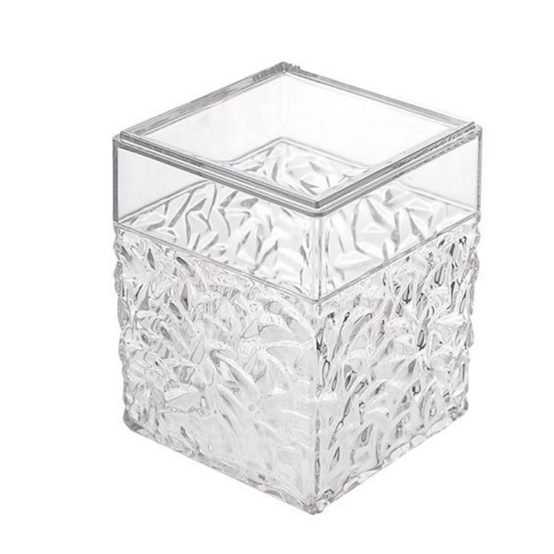 璀璨系列透明塑料收纳盒储物盒2025新款简约时尚产品图