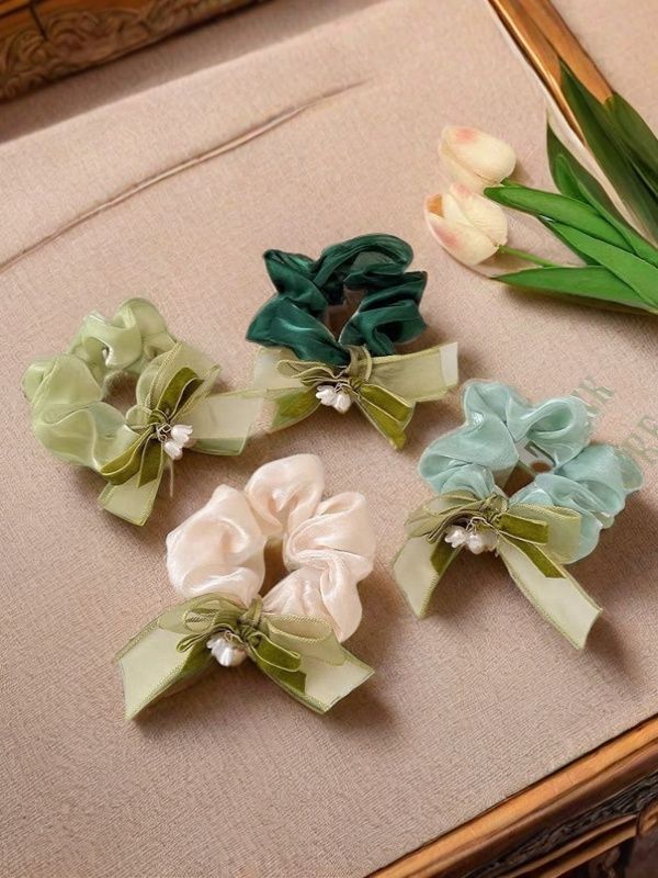 Children's hair accessories, large intestine hair bands, cute headwear, hair clips, exquisite accessories, girls' hair accessories, daily headwear, hair bands details Picture