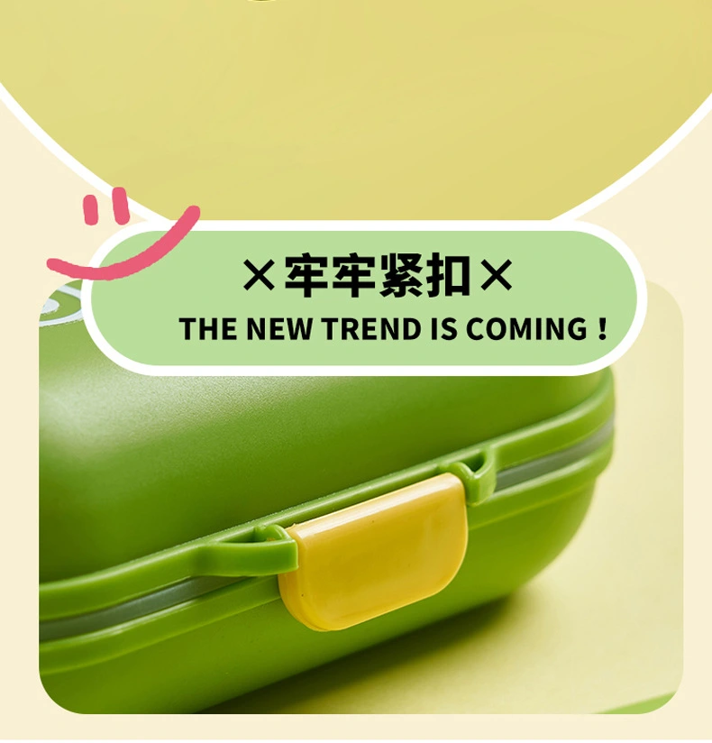 M80-8819 Creative flip-top soap box with a lid, portable and draining soap box for student dormitories detail image 14