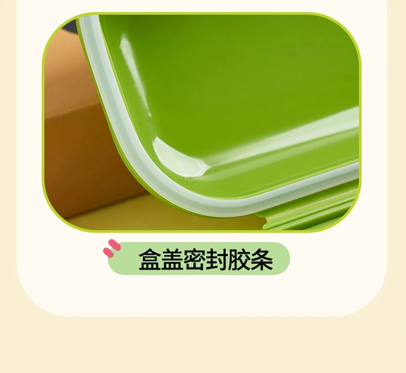M80-8819 Creative flip-top soap box with a lid, portable and draining soap box for student dormitories detail image 8