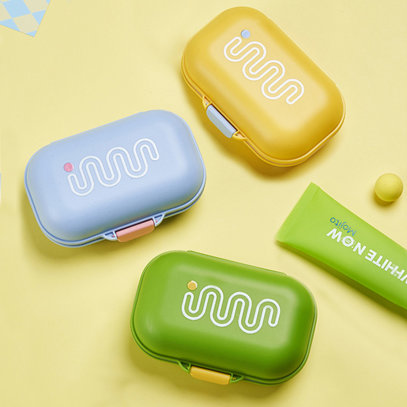 M80-8819 Creative flip-top soap box with a lid, portable and draining soap box for student dormitories details Picture