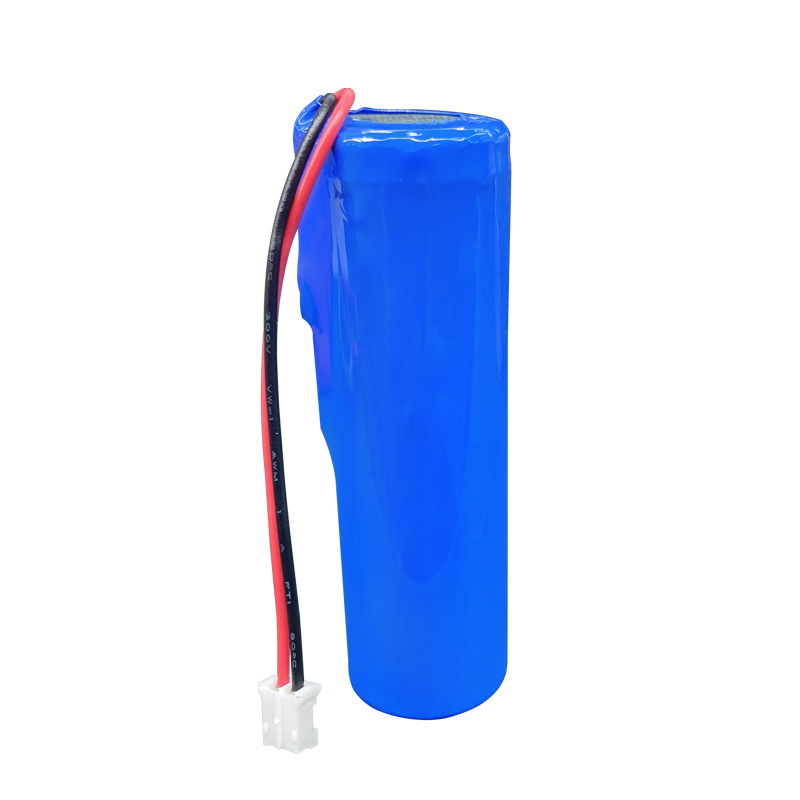 18650 lithium battery with wire 3.7V battery Specification drawing