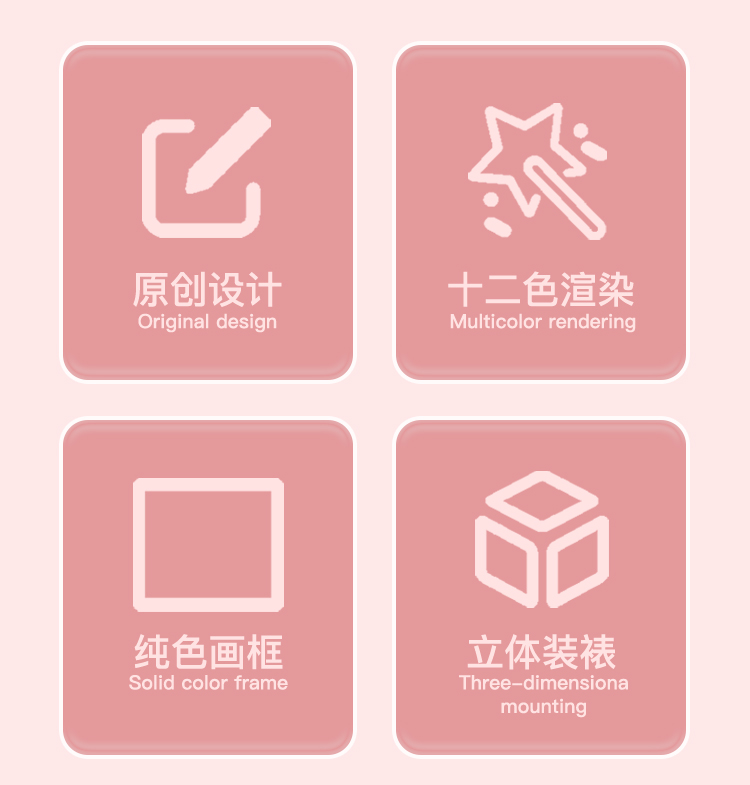 正版授权三丽鸥立体粘贴画手工diy拼图摆件儿童学生潮玩直播盲盒详情2