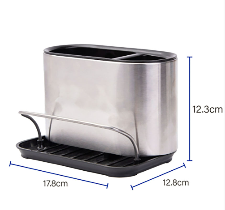 Caja de almacenamiento multifuncional asphalt en acero inoxidable details Picture