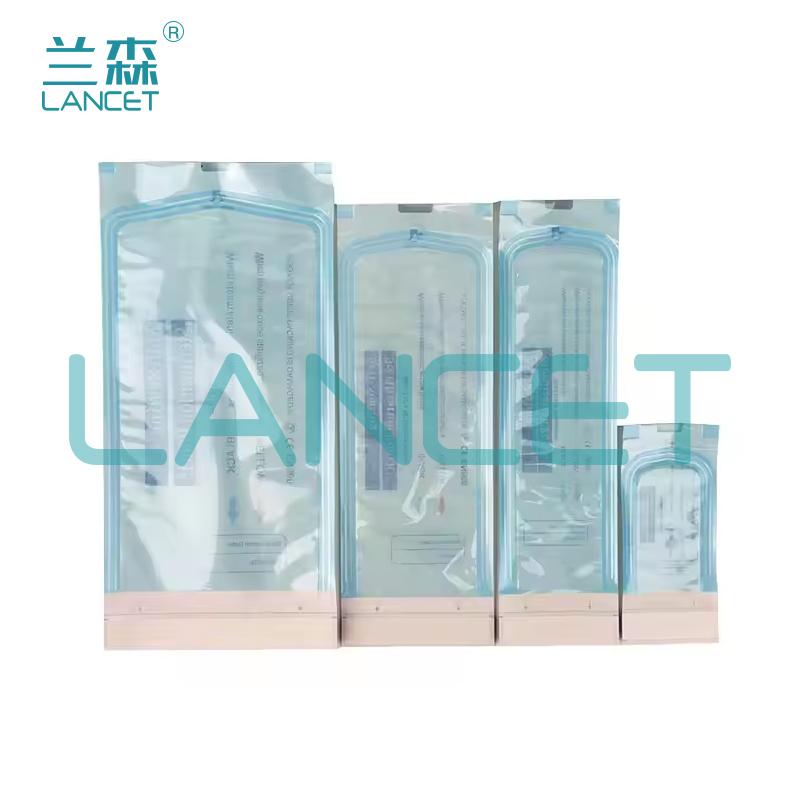 Medical paper-plastic bag self-sealing ethylene oxide sterilization medical packaging bag inner layer packaging bag Specification image