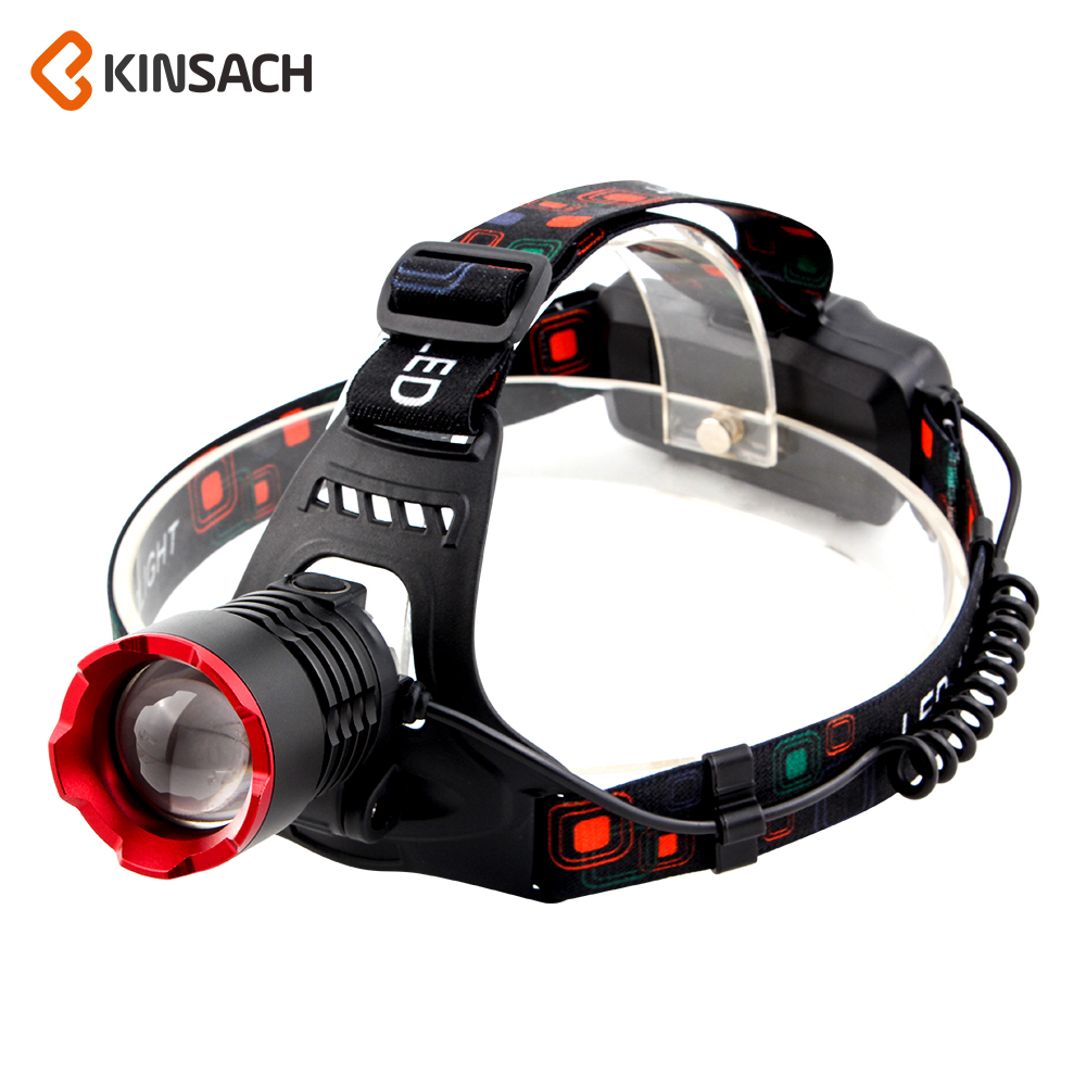 KINSACH星之源USB充电白激光头灯