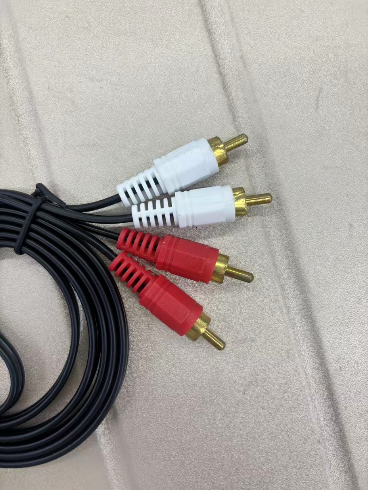 Audio cable, high-quality sound effect suitable for computers, audio systems and mobile phones Specification drawing