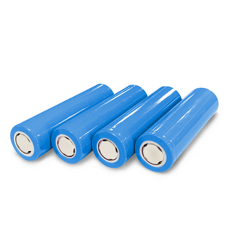 Flat-head lithium battery 18650 1200mAh rechargeable battery details Picture