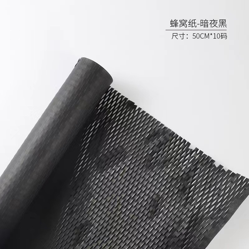 蜂窝纸网眼纸艺术鲜花包装花束内衬缓冲保护花店资材打包纸礼品包装详情8