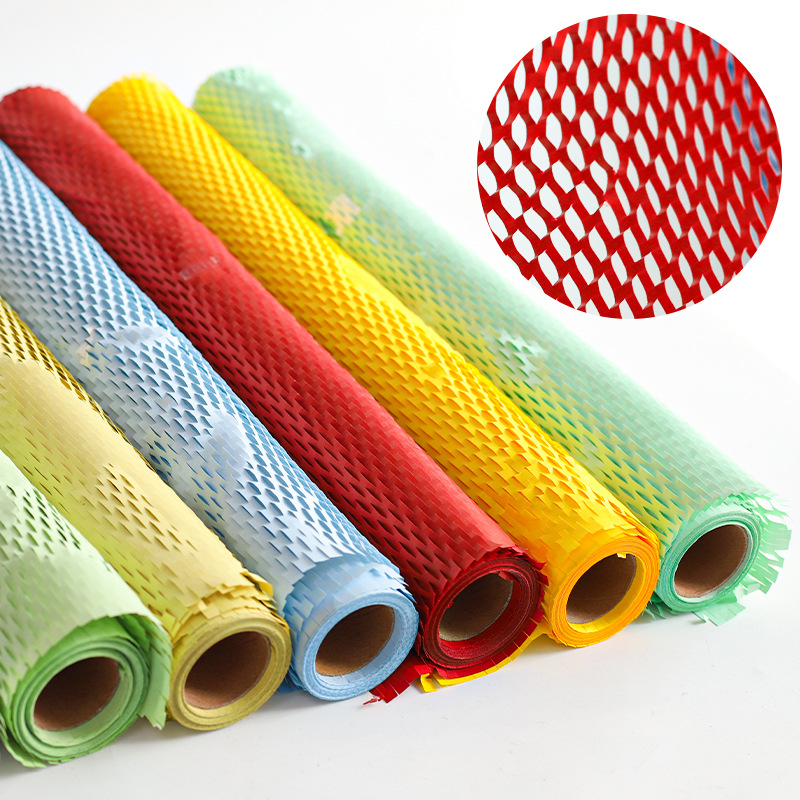 蜂窝纸网眼纸艺术鲜花包装花束内衬缓冲保护花店资材打包纸礼品包装