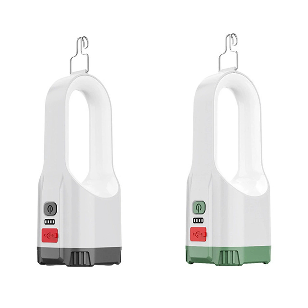 New cross-border multi-functional dual-source seven-color breathing lamp, high-power camping lamp, portable lamp, emergency charging lamp Application Scenario