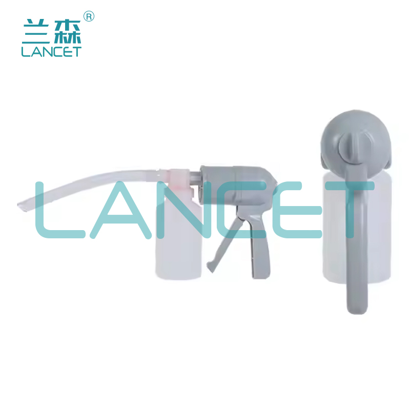 البلغم محمول باليد ومزود بجهاز شفط يدوي، يعطي أنابيب لتصدير 2 طريح 300ml للأطفال المسنين والمسنّين Item Picture