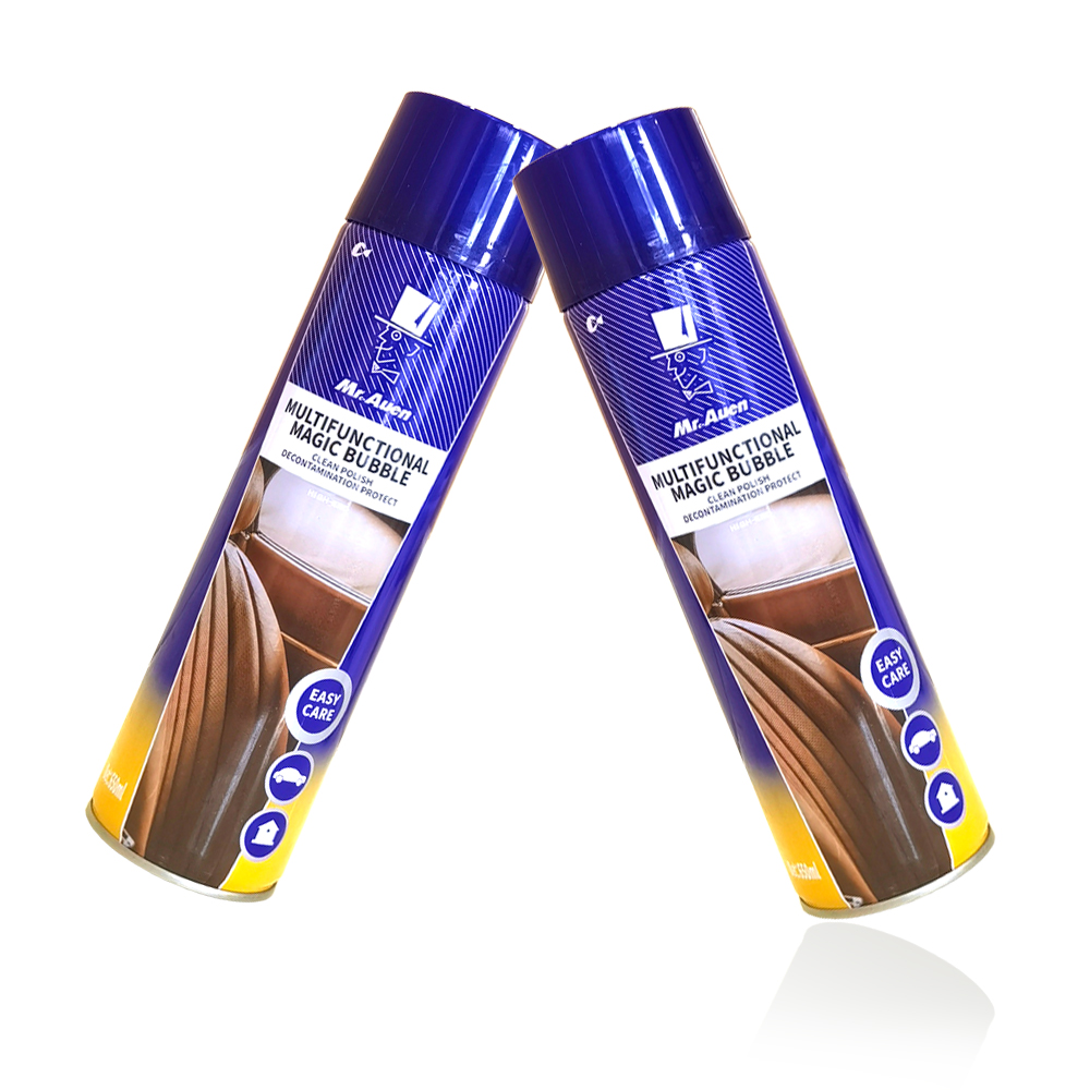 多功能泡泡650ml/清理鞋子桌面沙发汽车内饰等/厂家直销白底实物图