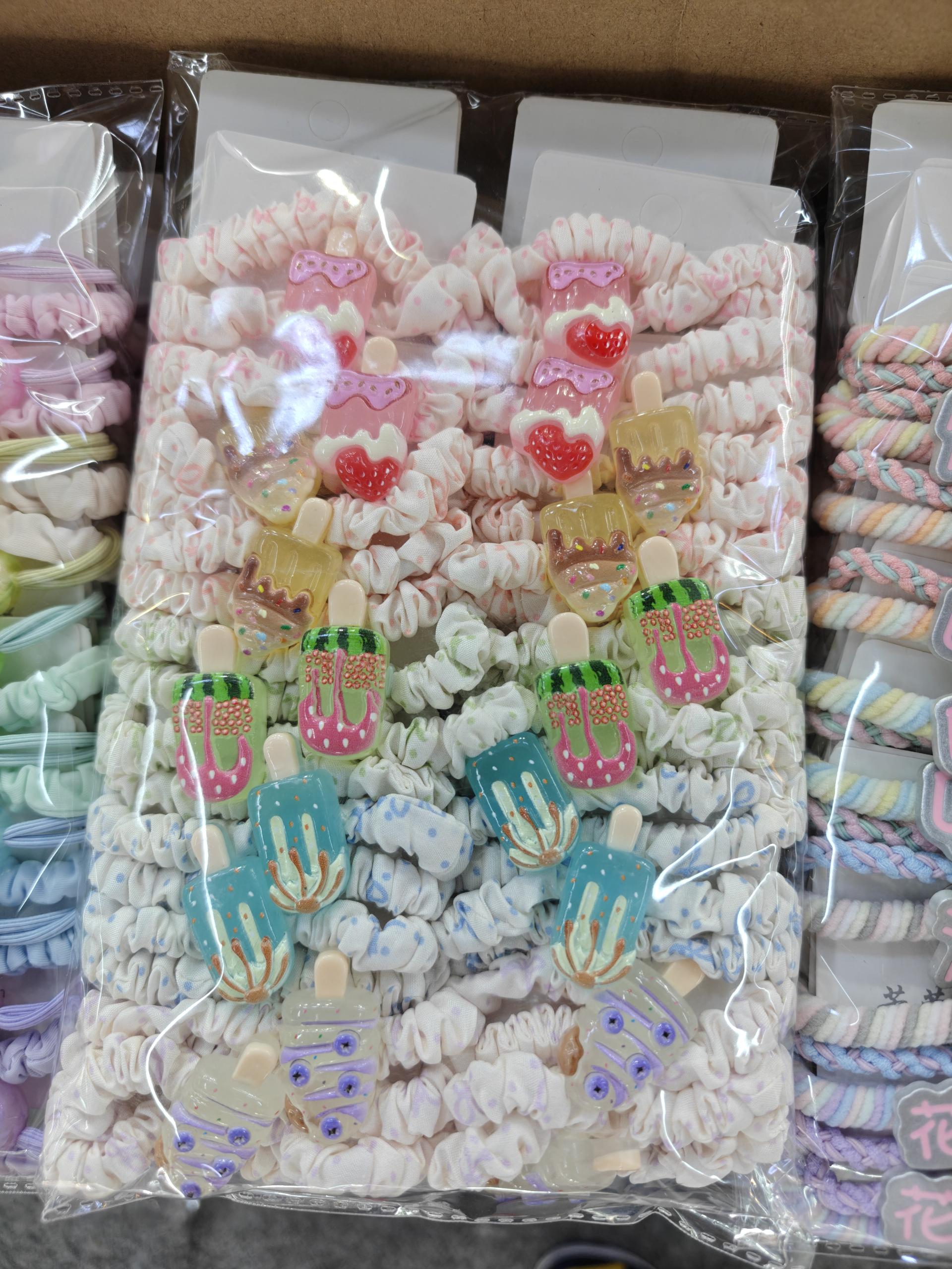 Korean-style children's accessories, hair ties, hair bands, headwear, and fashionable hair accessories for women Item Picture