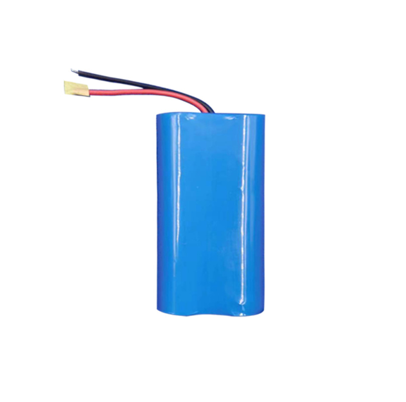 18650 lithium battery with wire and protection board full figure