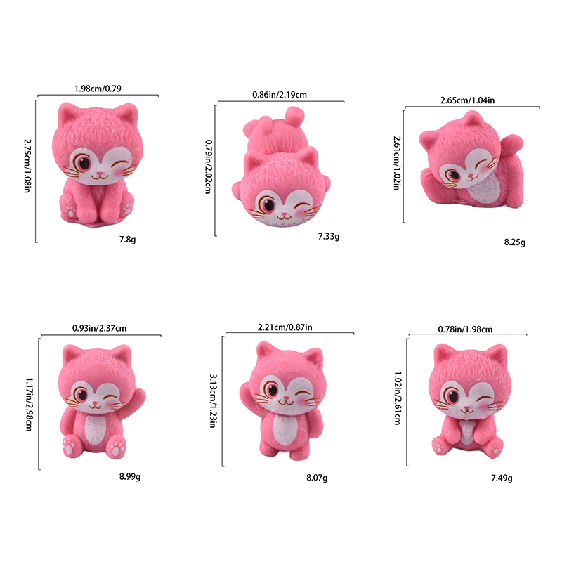 Creative cartoon nine-tailed fox micro-landscape DIY resin decoration car ornaments, keychains, pendants, parking sign decorations details Picture