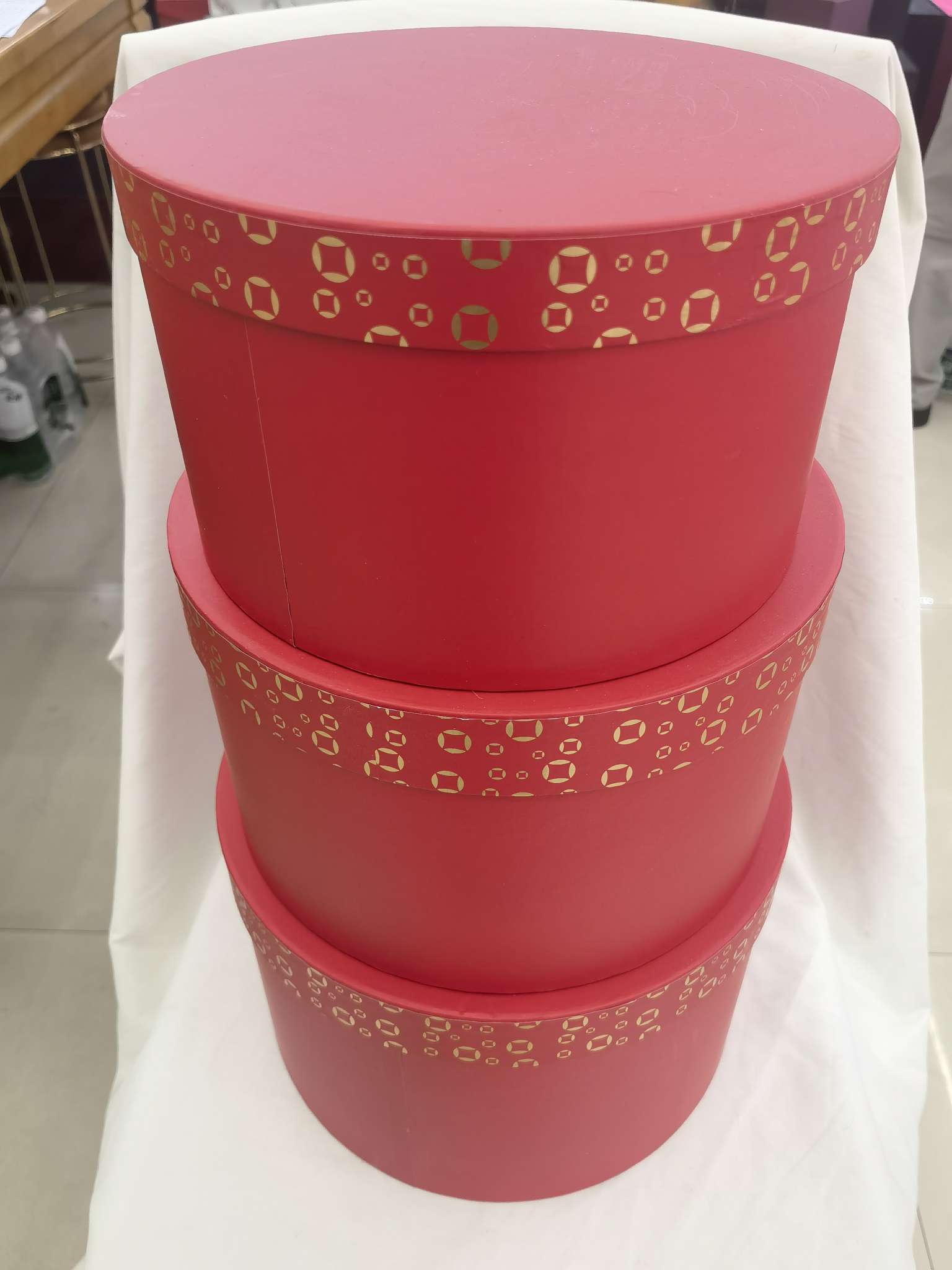 国潮礼盒 圆 大红