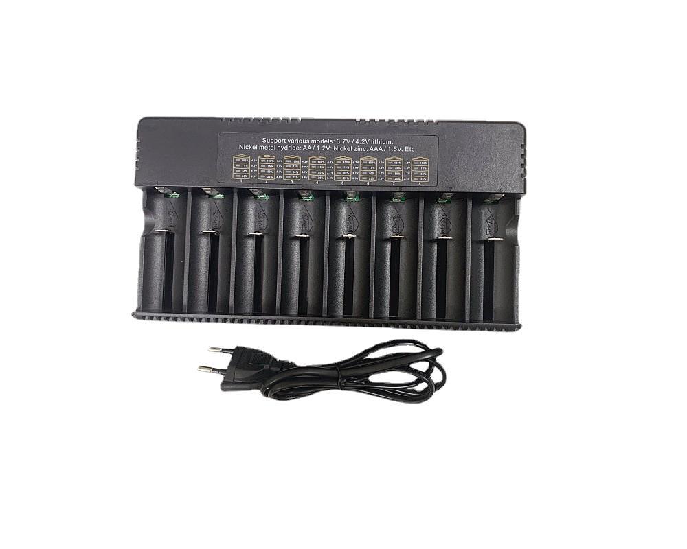 A fast charging 8-slot battery charger is a must-have for home use, safe and efficient full figure