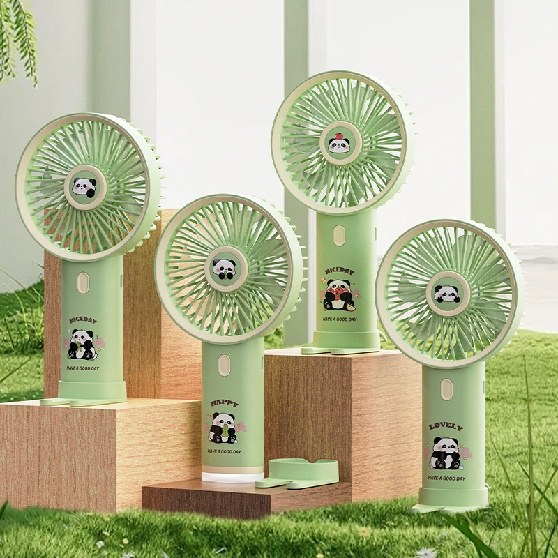 National trend mini handheld fan, student small fan, outdoor portable silent fan, handheld fan