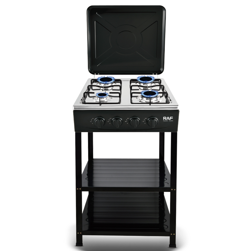 RAF cross-border foreign trade export European-style vertical, European-style split stoves, 4-head stoves, natural gas stoves, gas stoves with racks Item Picture