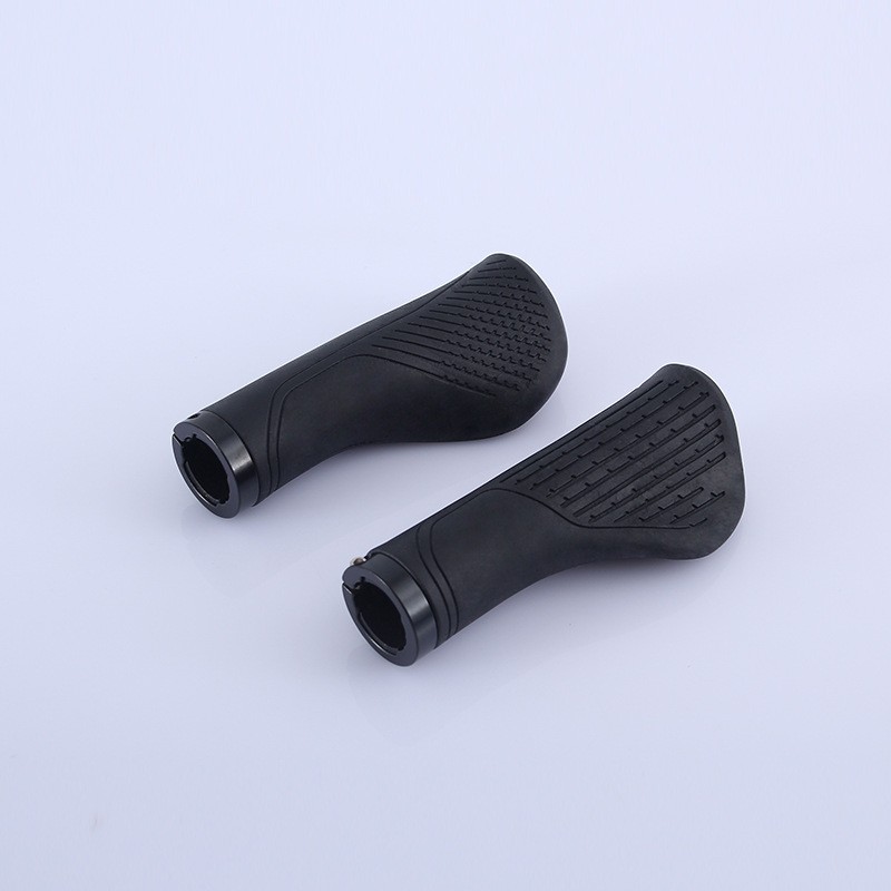 241102 single-sided locking rubber handlebar cover, bicycle handlebar cover, mountain bike handlebar cover, single-sided locking bicycle handlebar handle, cycling equipment Item Picture