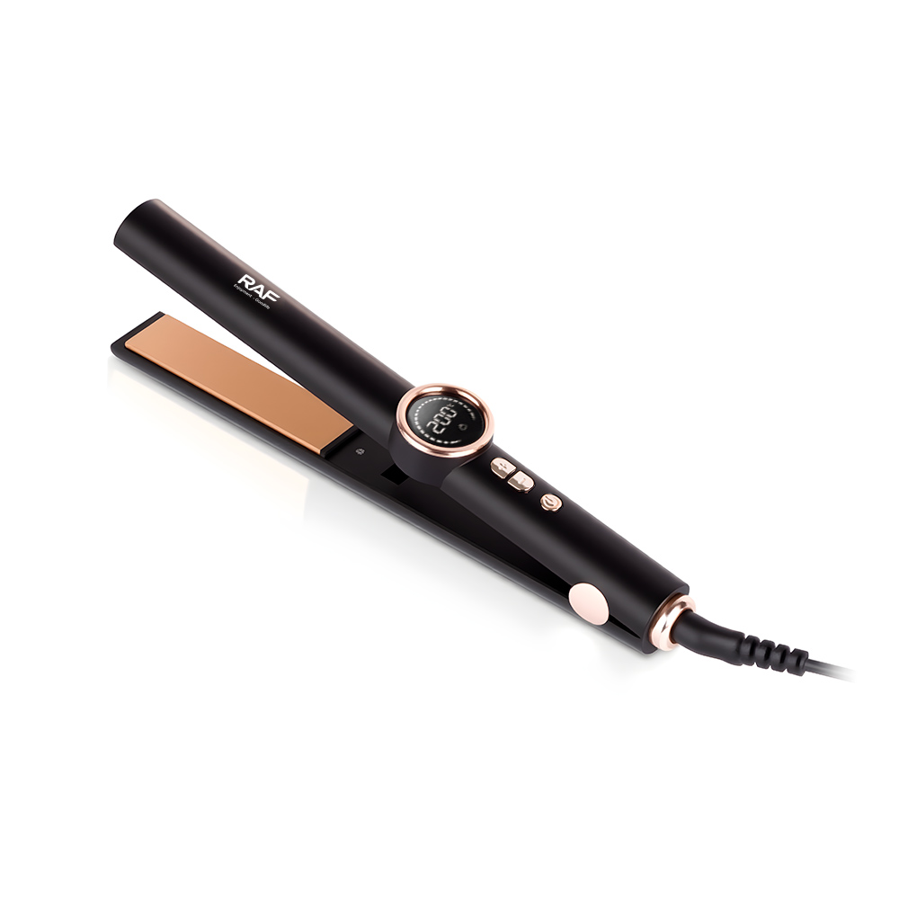 RAF European standard cross-border straightening irons, curling irons, negative ion hair salons, straightening and perming devices, dual-purpose for straightening and curling, and straightening Application Scenario