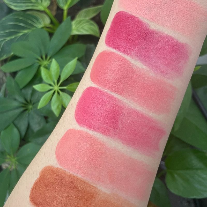 腮红 膏体腮红  多功能腮红  六色腮红  blush  丝滑好晕染  粉嫩显白   源头工厂店铺直销 详情9