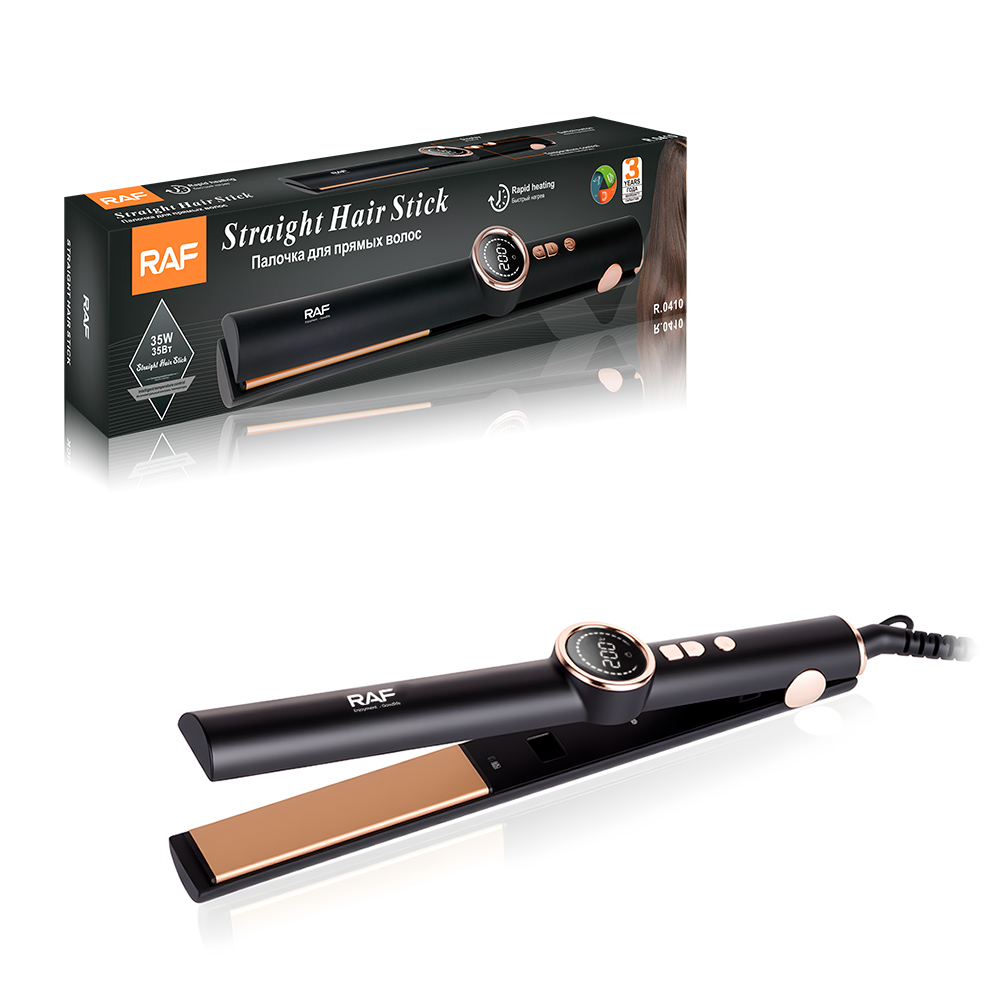 RAF European standard cross-border straightening irons, curling irons, negative ion hair salons, straightening and perming devices, dual-purpose for straightening and curling, and straightening details Picture
