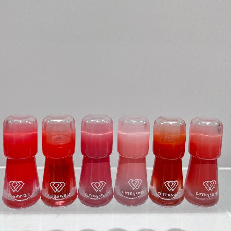 口红 不掉色 不沾杯 小巧 方便携带 lip oil  共六个颜色 工厂店铺直销 义乌源头工厂  
