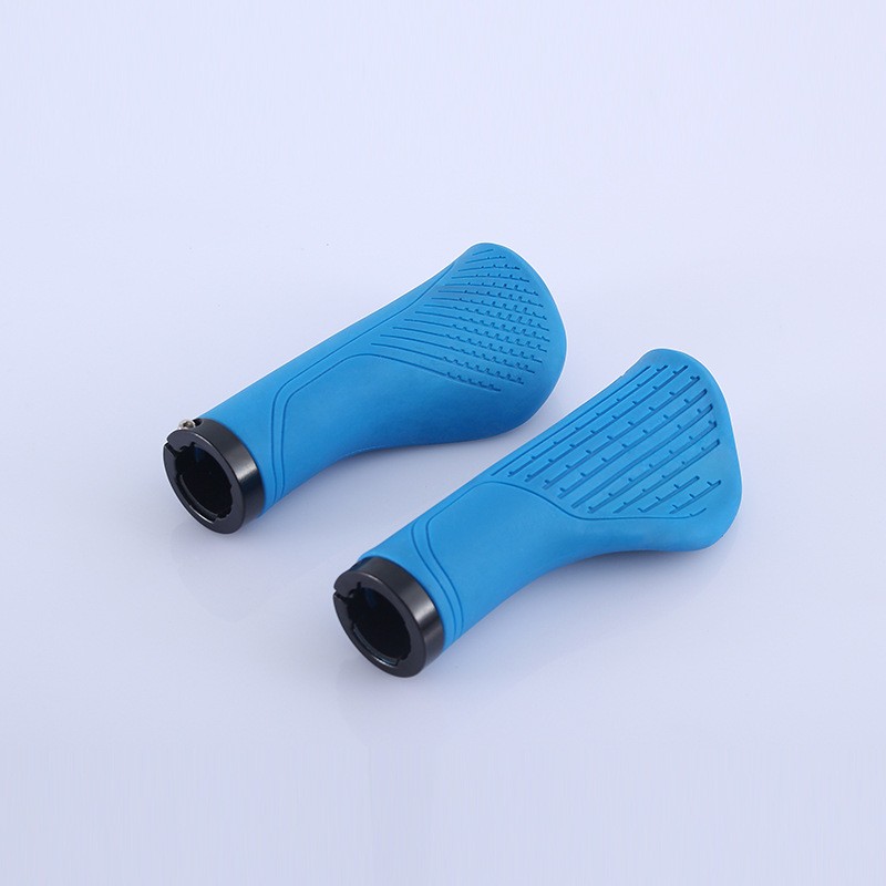 241102 single-sided locking rubber handlebar cover, bicycle handlebar cover, mountain bike handlebar cover, single-sided locking bicycle handlebar handle, cycling equipment Specification image