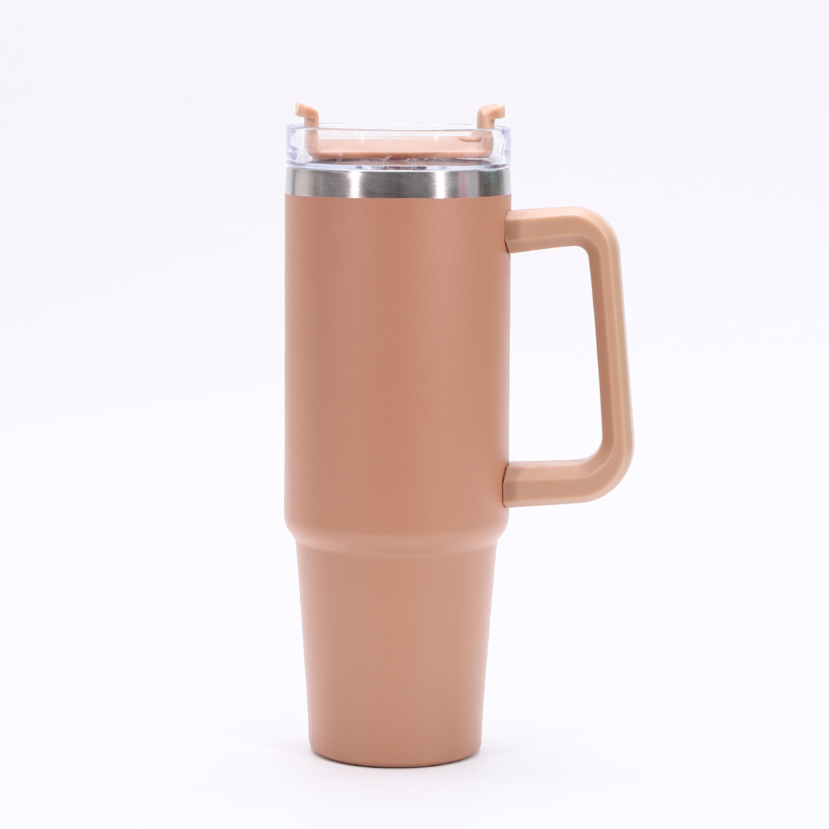 American first-generation 40oz handle car cup, giant straw ice cup, 304 stainless steel insulated cup, water cup pic 6